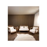 Aberteka MERLİN Koltuk Takımı İkili Koltuk+ İki Berjer + Yan Sehpa (Salon, Balkon, Ofis Mobilyası)