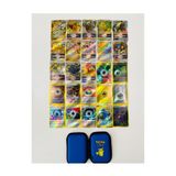 Abetto Market Pokemon Vstar, Energy Parlak Kart ve Pokemon Kart Koruma ve Saklama Çantası (25 Adet Kart)