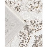 Abeyant Kahverengi Oryantal Modern Geometrik Etnik Desenli Boho Makinada Yıkanabilir Hav Toz Vermez Leke Tutmaz Kaymaz Taban Dijital Makine Baskı Halı Oturma Odası Salon Yolluk Koridor Mutfak Halısı