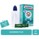 Abfen Farma Abfen Nasorinse Plus 25 Poşet Günlük Burun Hijyeni Sağlayan Medikal Ürün