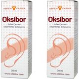 Abfen Farma Oksibor Kulak Çevresi Dezenfekte 2x30 ml Solüsyon