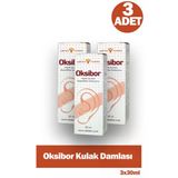 Abfen Farma Oksibor Kulak Damlası 30 ml 3 Adet