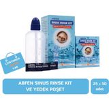 Abfen Farma Sinus Rinse Burun Yıkama Kiti ve Yedek Poşetleri 25 + 50 Adet