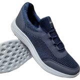 Abin Store Aqua Günlük Lastikli Lacivert Spor Ayakkabı