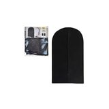 Abiye Elbise Kılıfı 60X100cm Siyah - Beyaz Su Geçirmez Dress Cover Plastik Siyah Cn