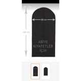 ABİYE ELBİSE KILIFI FERMUARLI GAMBOÇ 60 CM 160 CM