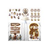 abjad 8 Yaş Harry Potter Doğum Günü Pasta Süsü Ayaklı Pano Seti