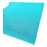 Abk Plastik 120x200 cm Kıvırcık Turkuaz Kaymaz Kaydırmaz Halı
