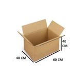 Abk Plastik Karton Koli 60X40X40 Taşıma Koli (5Ad)