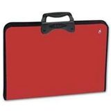Abka 3012 Kırmızı Proart 37x54 cm Fermuarlı Resim Proje Çantası