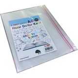 Abka A4 Hazır Defter Kabı Yapışkanlı Şeffaf