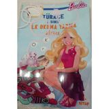Abka Barbie Geçmeli Plastik Hazır Kitap Kabı 2 Li (Defter Için Kullanılmaz)