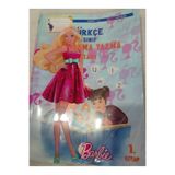 Abka Barbie Geçmeli Plastik Hazır Kitap Kabı 2 Li (Defter Için Kullanılmaz)