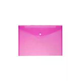Abka Çıtçıtlı Dosya Pembe A4 12 Li (1 Paket 12 Adet)