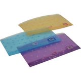 abka fermuarlı dosya kalemlik zip gençlik karışık renk (12 li paket) - Yok