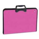 Abka Fermuarlı Proart 37x54 Pembe Teknik Resim Çantası