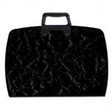 Abka Siyah 28x38 cm Teknik Fermuarlı Resim Çantası