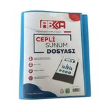 Abka Sunum Dosyası Önü Cepli A4 30'lu (1.22.03.003)***