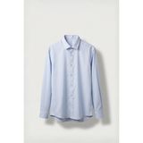 Abluka Online Ablukaonline Erkek Slim Fit Pamuk Klasik Yaka Uzun Kollu Gömlek Mavi - XL