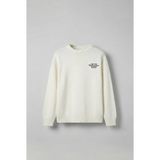 Abluka Online Erkek Oversize Essential Örme Kazak %100 Pamuk Ekru