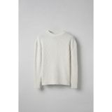 Abluka Online Erkek Oversize Fitilli Basic Triko Kazak Ekru - M