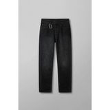 Abluka Online Erkek Relaxed Straight Fit Basic Jean Siyah - 30