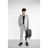Abluka Online Erkek Slim Fit Takım Elbise Gri - Dropsuz