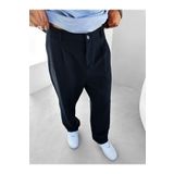 ablukaonline Erkek Baggy Fit Kumaş Pantolon Lacivert