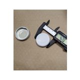 abnturk 10 Adet 42mm Dışçap 38mm İç Çapı, Cam Şişe Konserve Kavanoz Kapağı Silikonlu Küçük Metal Kapak