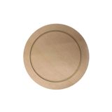 abnturk 10 Adet Mdf Ahşap Pizza Tahtası 26 Cm, Sunum Tahtası, Pizza Tabağı, Lahmacun ve Pide Servis Tahtası