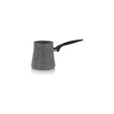 abnturk ✨10 cm 550 ML Orta Boy Granit Cezve – Dayanıklı Yapışmaz Yüzeyli, Isıya Dayanıklı Ergonomik Saplı ✨