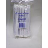 abnturk 100 Adet 19 mm Kağıtlı Pipet