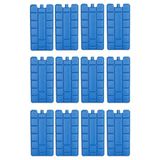 abnturk 12 Adet Akü Extra Soğutma Özelikli Jel Sıvılı 400ML Kaset Termos Buz Aküsü 60 Saat Koruma Ce Belgeli