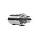 abnturk 120 mm 2 mt Alüminyum Telli Şofben Aspiratör Davlumbaz Borusu