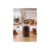 abnturk 1500Ml Kare Cam Kavanoz Akasya Vakum Kapaklı Gıda Saklama Kabı Hava Almaz Sızdırmaz, brc200119122025