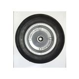 abnturk 2 Adet 335X75MM Çelik Jantlı El Arabası Tekeri Burçlu Dublex Patlamaz Içi Dolgu El Arabası Tekerlek