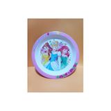 abnturk 21 Cm Disney Prensesleri Çocuk Yemek Tabağı (Bella- Cinderella- Ariel Desenli), aygl165018092025-M3B2K3