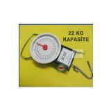 abnturk 22 Kg Kapasiteli Ibreli El Kantarı + Şerit Metre
