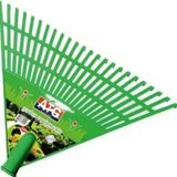 abnturk 24 Taraklı 62cm Büyük Boy Tırmık Sağlam Plastik Yaprak Toplama Tırmığı Jumbo Boy Kırılmaz Üründür