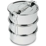 abnturk 3 Lü Sefer Tası (12X6 Cm) - Gri