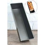 abnturk 31×12 cm Teflon Dikdörtgen Yanmaz Yapışmaz Kek&ekmek&baton Pasta Kalıbı - 31 cm