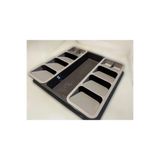 abnturk 40X40 Cm Organizer Çekmece Kaşıklık 11 Bölmeli 1. Kalite Ergonomik Kaşıklık, kbr081120242105