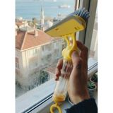 Abnturk 4'ü 1 Arada Çok Fonksiyonlu Spreyli Cam ve Yüzey Temizleyici - Fırça, Sünger ve Çekpas Bir Arada - 1 Adet