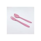 abnturk 6 Adet Çatal 6 Adet Kaşık Kamp & Pikniklerin Şık Yardımcısı Kullanışlı Ve Pratik Çatal Kaşık Seti, aygl154919092025-M3B2K3