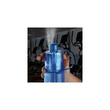 Abnturk 600 ml Serinletici Spreyli Kırılmaz Matara BPA İçermez Gıda Pet Malzeme ile Hafif ve Kullanışlı