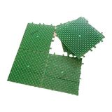 abnturk 8 Adet 25 x 25 cm Islak Zemin Yükseltilmiş Yer Karosu Toplam 100 x 50 cm Kolay Eklenir Izgaralı Zemin Matı