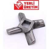 Abnturk 8 No Bıçak Et Kıyma Makinesi Bıçağı Ev Işyeri Tipi 8 Numara Kıyma Makineleri Için En Kaliteli Dövme Çelik Bıçak,türk Malı Kıyma Makine Bıçağı Daha Iyisi Dünyada Olmayan Kıyma Makinesi Bıçakları 1 Adet