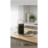 abnturk 80.000 Mah Taşınabilir Powerbank Güneş Enerjili Hızlı Şarj Tek Şarjla 100LERCE Şarj Imkanı LED Fener - Siyah