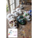 Abnturk Ambalaj Boyutu 23*16CM Maske Boyama Seti Yerli Üretim Çocuklar Için Harika Boyama Seti 1. Kalite - 1 Adet - Renkli