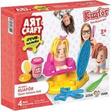 abnturk Art Craft Kuaför Oyun Hamuru Seti Toksit Madde Içermez.onaylıdır.sertifikalı ve Raporludur